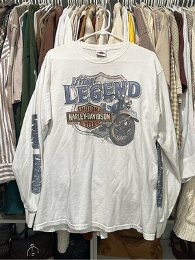 Vintage Harley Davidson Long Sleeve T-Shirt